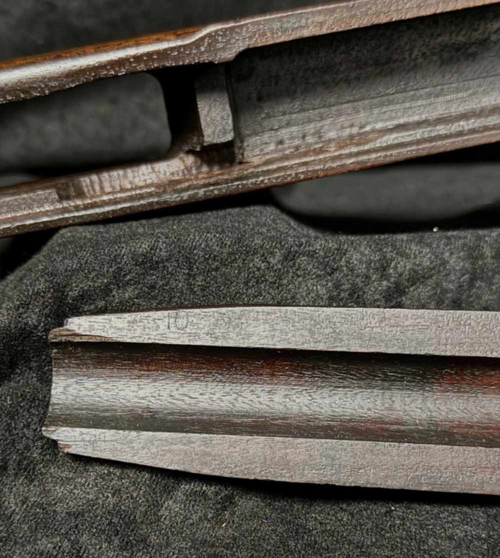 WWII USGI Inland M1 Carbine Low Wood Stock Set -img-6