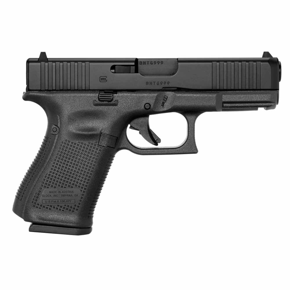 GLOCK 19 GEN 5 BLACK 9MM PISTOL (3) 15RD MAGS IN BOX-img-0