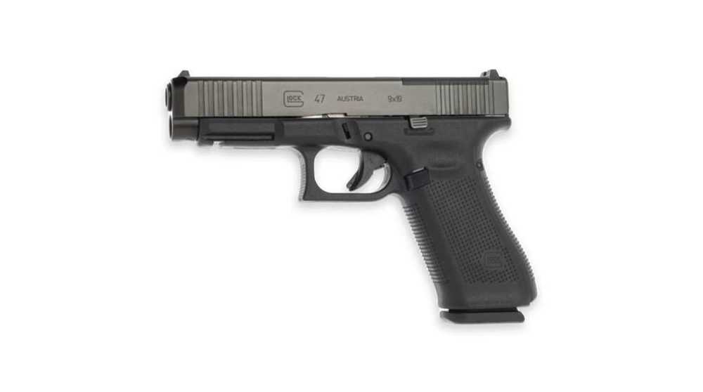 GLOCK 47 MOS 9MM PISTOL BLACK (3) 17RD MAGS NEW IN BOX-img-0