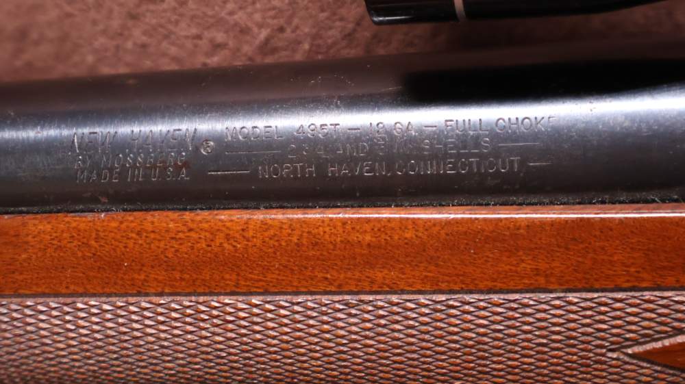 New Haven by Mossberg 495T 12 Ga 3" Bolt 22" Full Ck BRL GD Bore-img-18