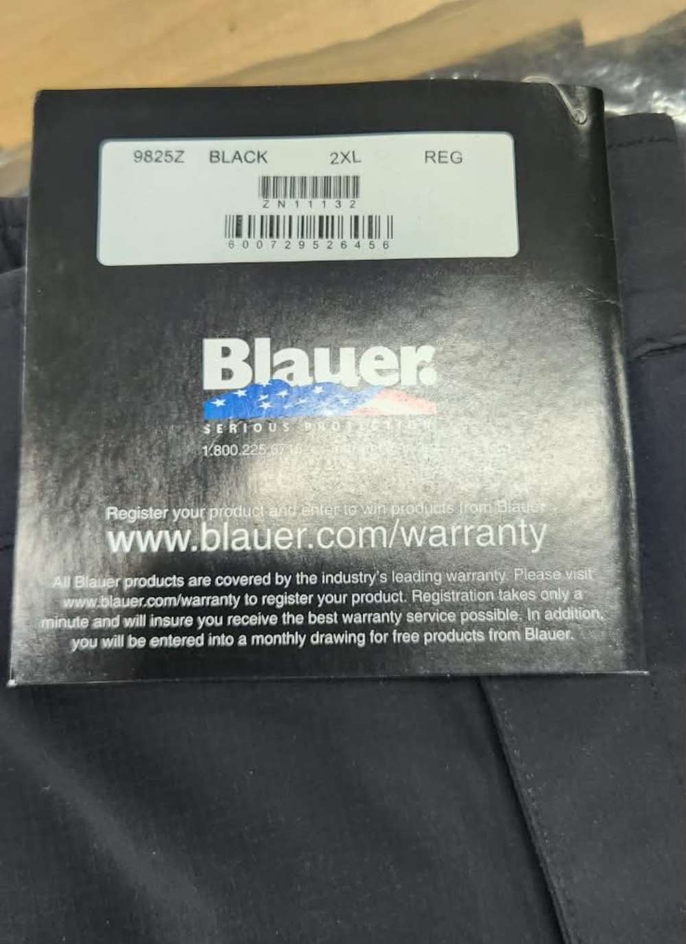 New Old Stock:  Bulk Lot Blauer Tac Shell Pants 9825Z Dark Navy / Black-img-4
