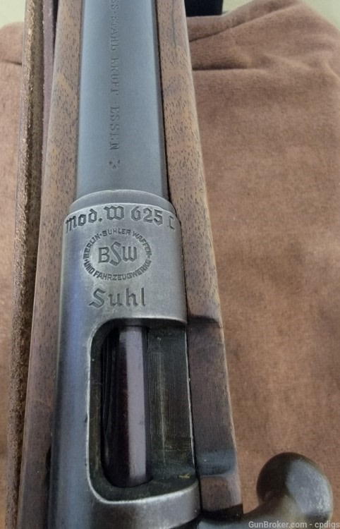 RARE! BSW Suhl W625C WWII German Training Rifle 22LR Nice Condition -img-11