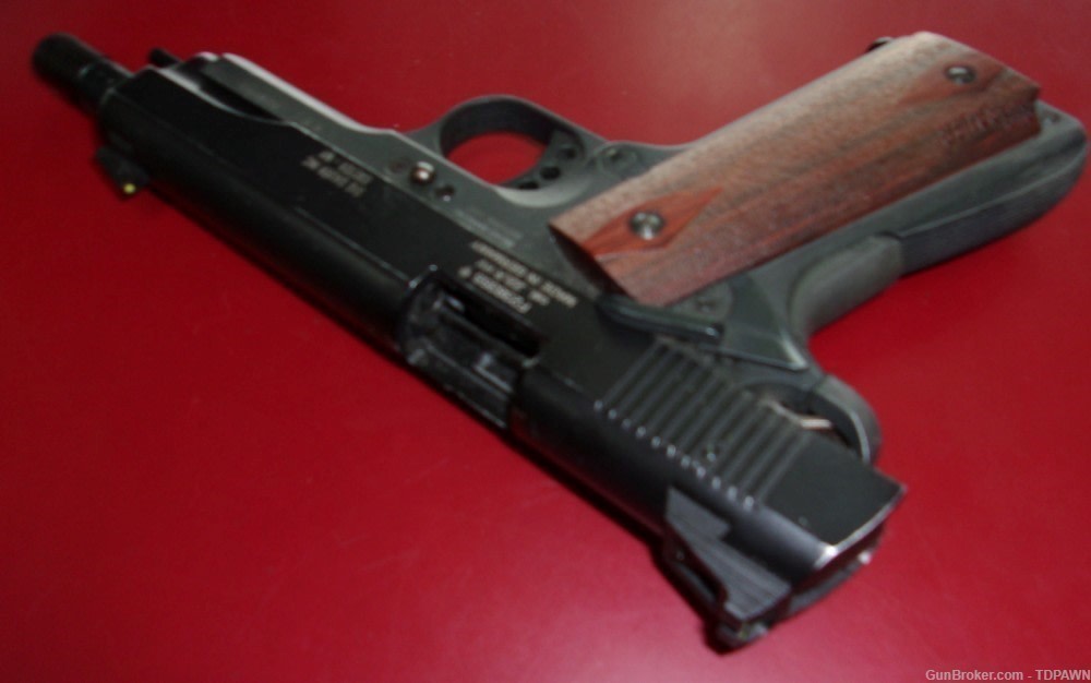 Sig Sauer 1911-22 Pistol 22LR Made in Germany Orig Rosewood Checkered Grips-img-7