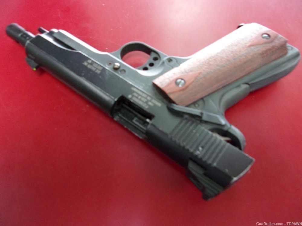 Sig Sauer 1911-22 Pistol 22LR Made in Germany Orig Rosewood Checkered Grips-img-8