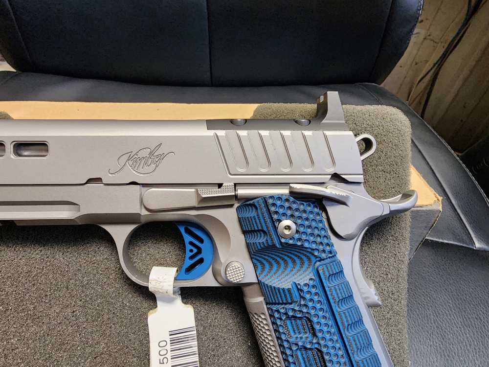 PICS! NEW KIMBER 1911 RAPIDE ICE 5.5" THREADED 45 ACP OPTICS RDY STAINLESS-img-9