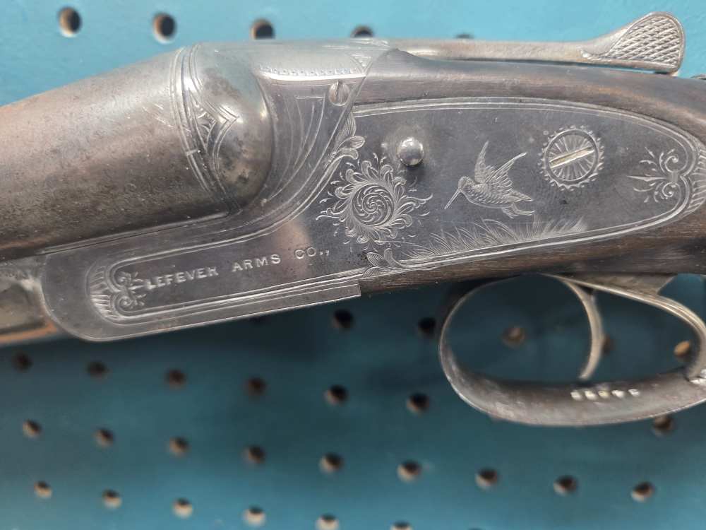 Lefever Arms Co Double Barrel 30in Side x Side SxS Vintage 12Ga Shotgun C&R-img-21