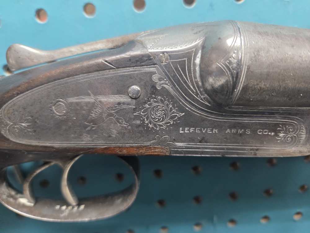 Lefever Arms Co Double Barrel 30in Side x Side SxS Vintage 12Ga Shotgun C&R-img-22