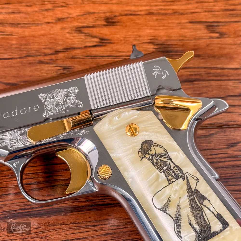 Grail Colt EL MATADORE SUPREME Engraved SN 5 Lew Horton 38 Super NIB!-img-7