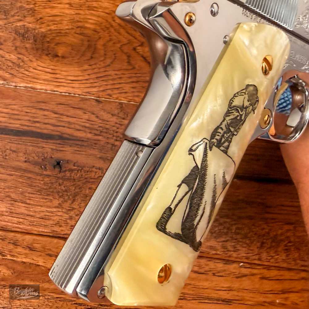 Grail Colt EL MATADORE SUPREME Engraved SN 5 Lew Horton 38 Super NIB!-img-21