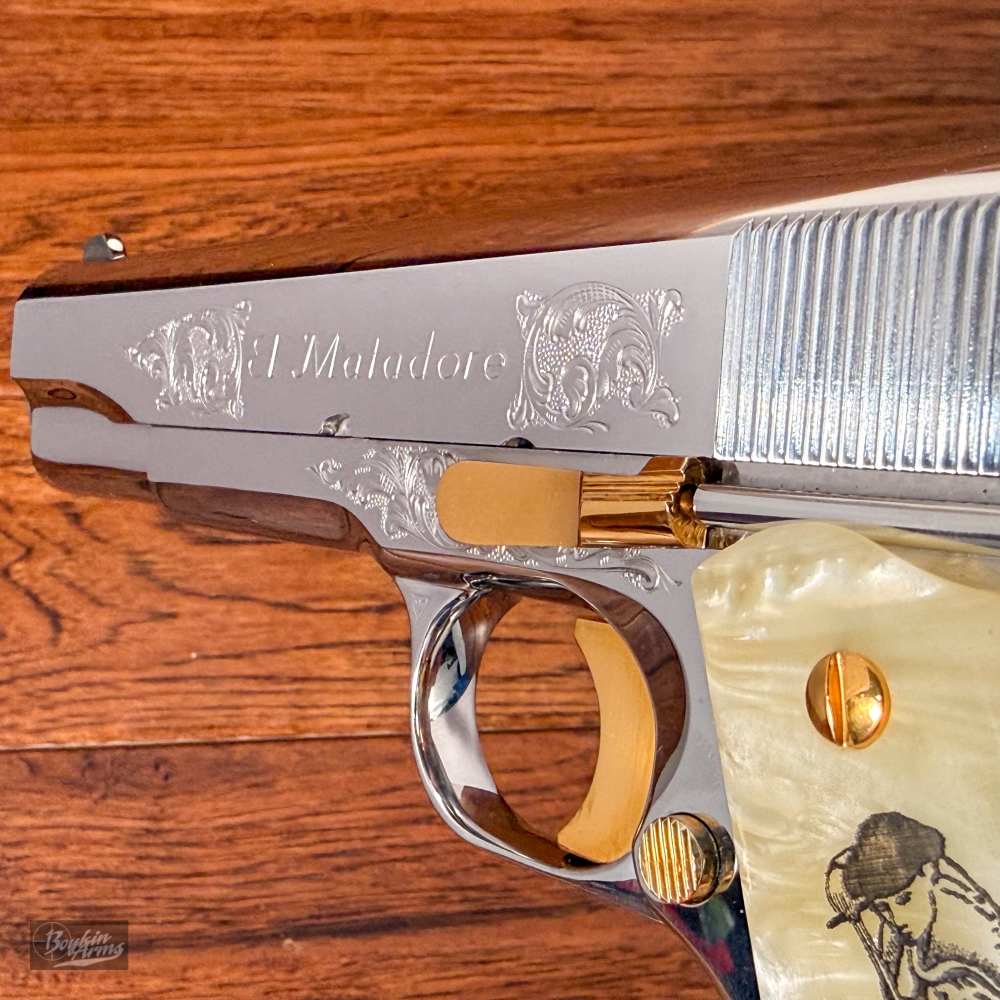 Grail Colt EL MATADORE SUPREME Engraved SN 5 Lew Horton 38 Super NIB!-img-14