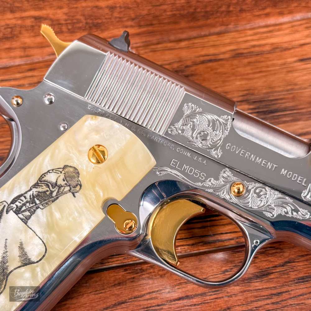Grail Colt EL MATADORE SUPREME Engraved SN 5 Lew Horton 38 Super NIB!-img-17