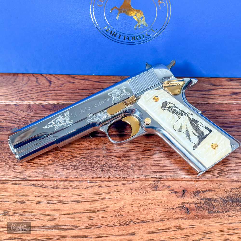 Grail Colt EL MATADORE SUPREME Engraved SN 5 Lew Horton 38 Super NIB!-img-0
