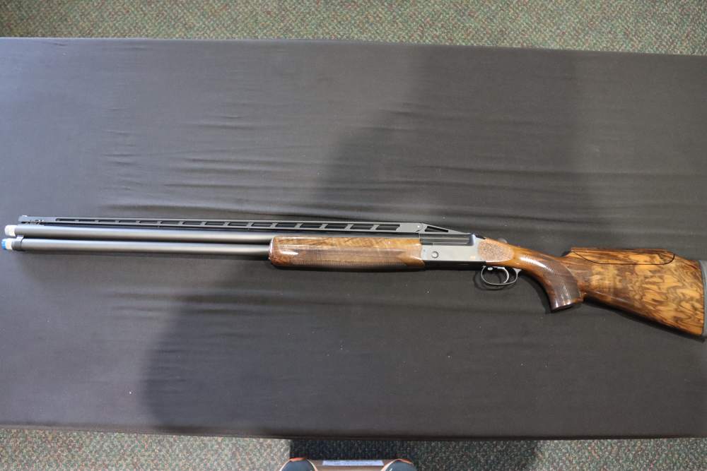BLASER F3 SUPER TRAP RH 12GA 32" BBL ADJ MC, GRADE 5 NEW 2022 MODEL-img-0