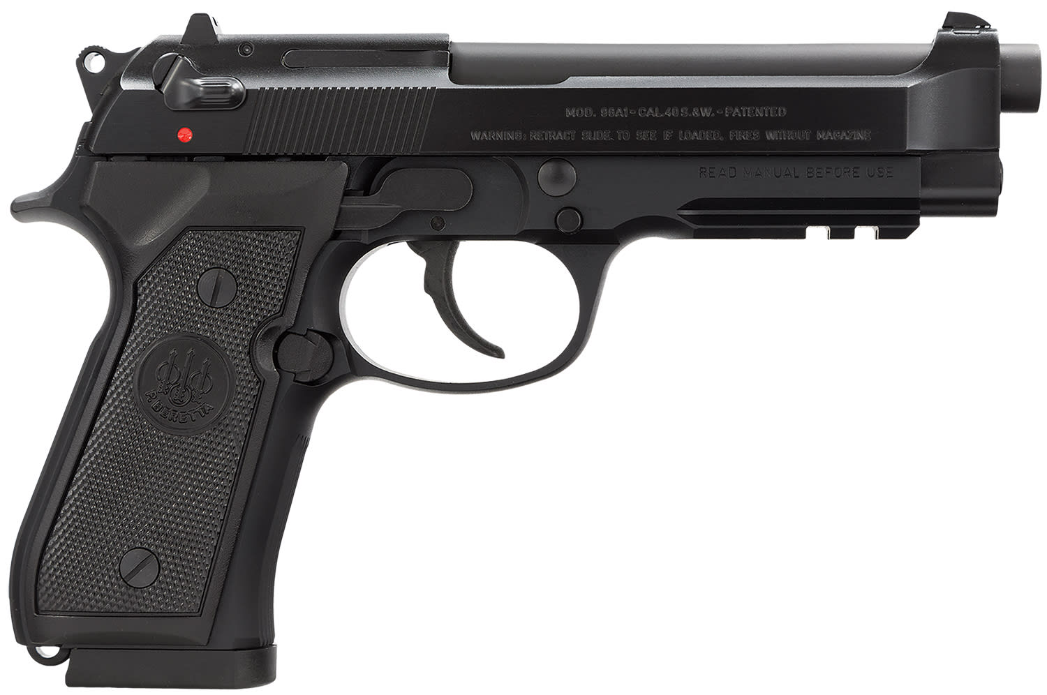 Beretta 96A1 40S&W 10+1 4.9" PIC RAIL-img-1