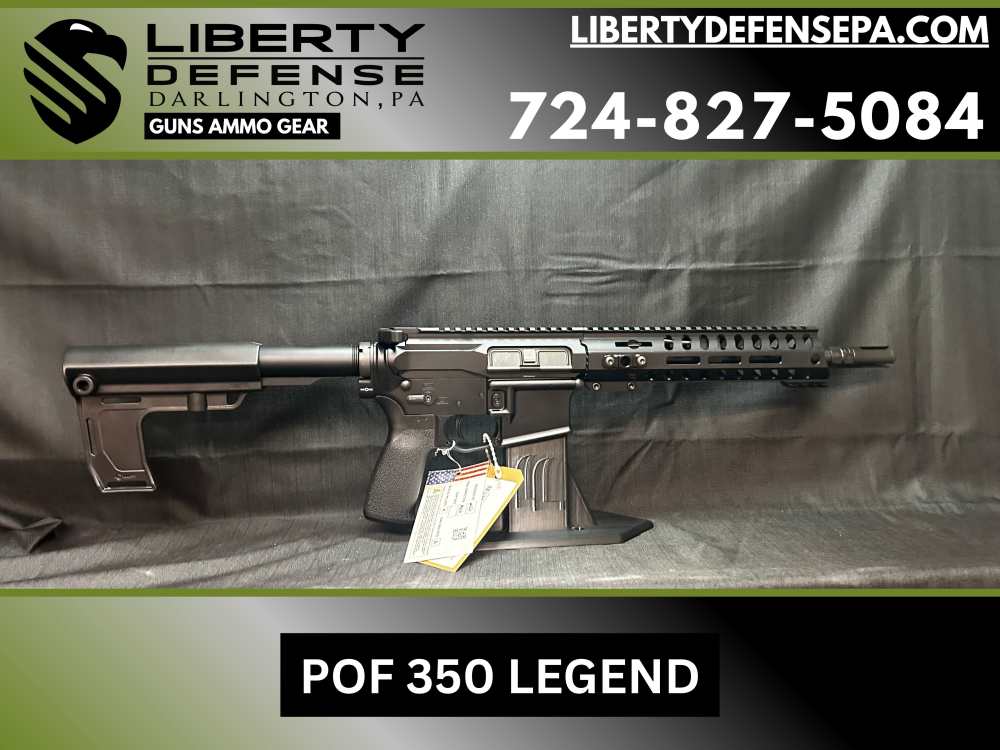 POF-USA P-15 Pistol | .350 Legend | Black Finish-img-0