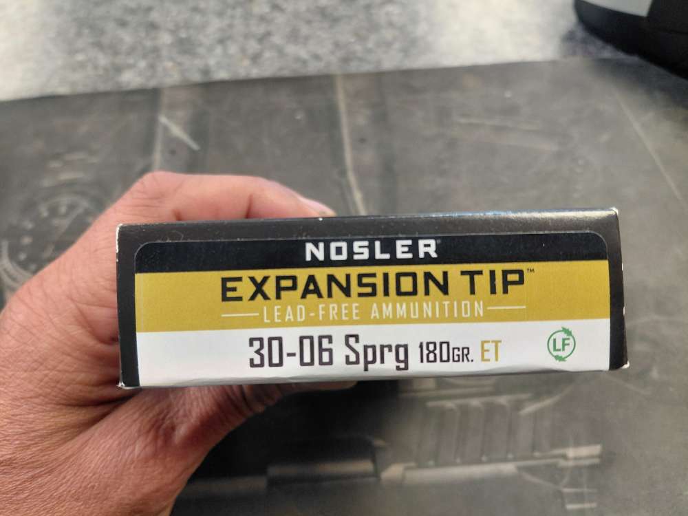 NOSLER EXPANSION TIP 30-06 SPRINGFIELD 180 GRAIN -img-3