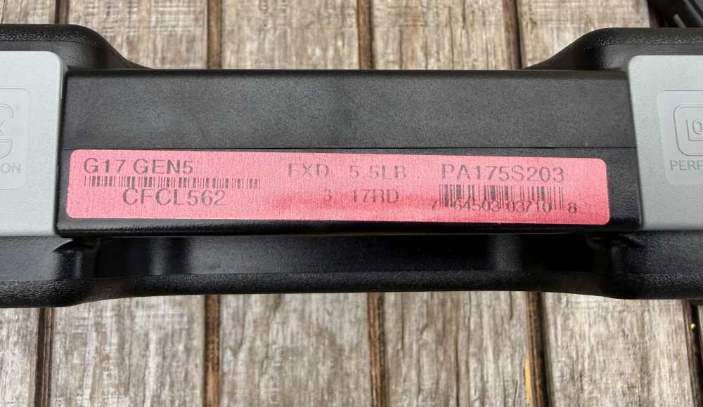 FACTORY NEW discontinued Glock 17 Gen5 9mm 1¢ No Reserve G17 Gen 5-img-1