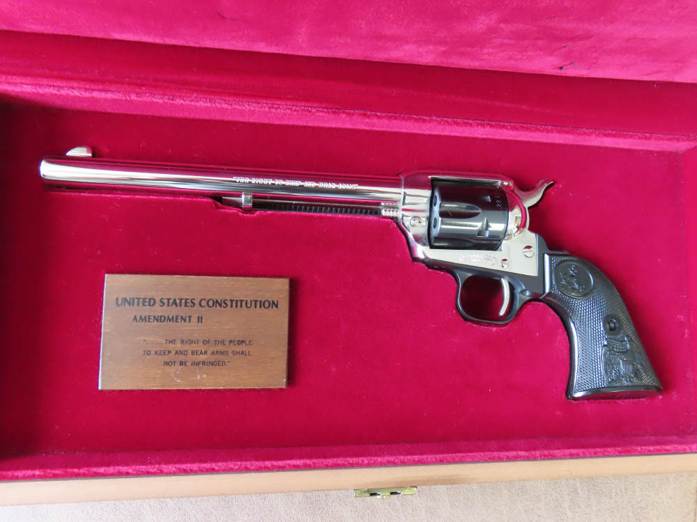 COLT PEACEMAKER BUNTLINE REVOLVER-img-1