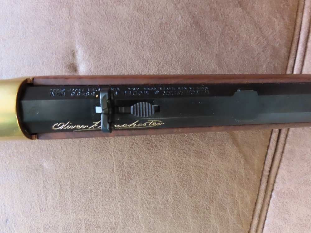 WINCHESTER MODEL 94 OLIVER COMMEMORATIVE LEVER ACTION .38-55-img-17