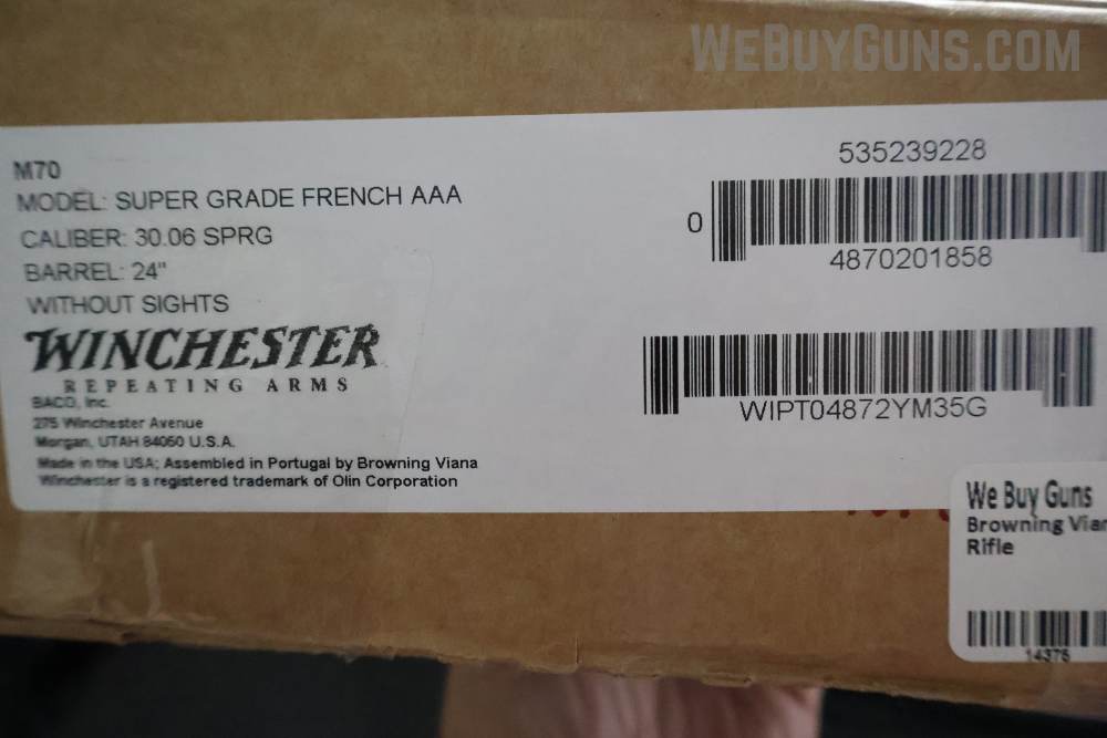 Winchester Model 70 Super Grade Bolt Action Rifle .30-06 Springfield-img-30