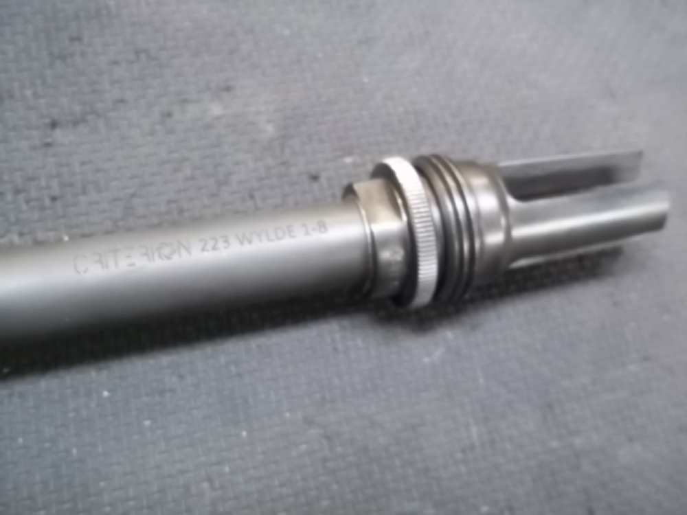 CRITERION BARREL W/ BOLT CARRIER 5.56 .223 WYLDE 16 LIKE NEW NICE 1IN 8 -img-4