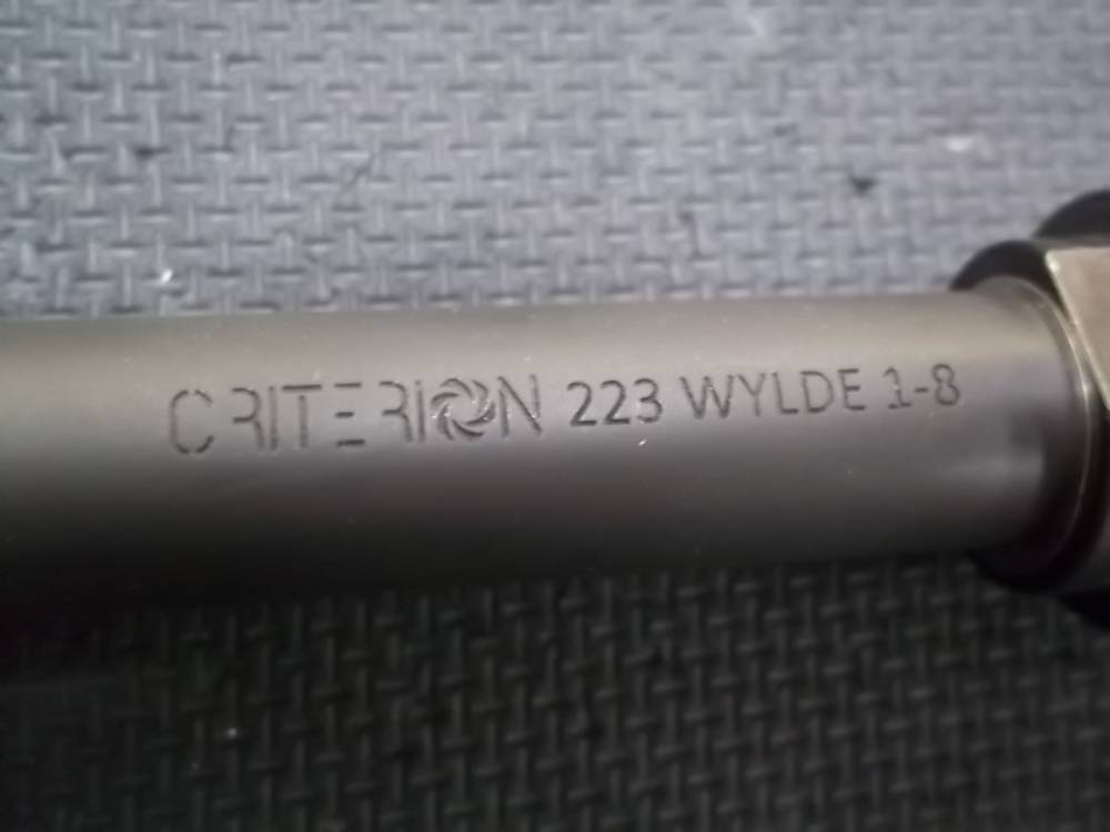 CRITERION BARREL W/ BOLT CARRIER 5.56 .223 WYLDE 16 LIKE NEW NICE 1IN 8 -img-5