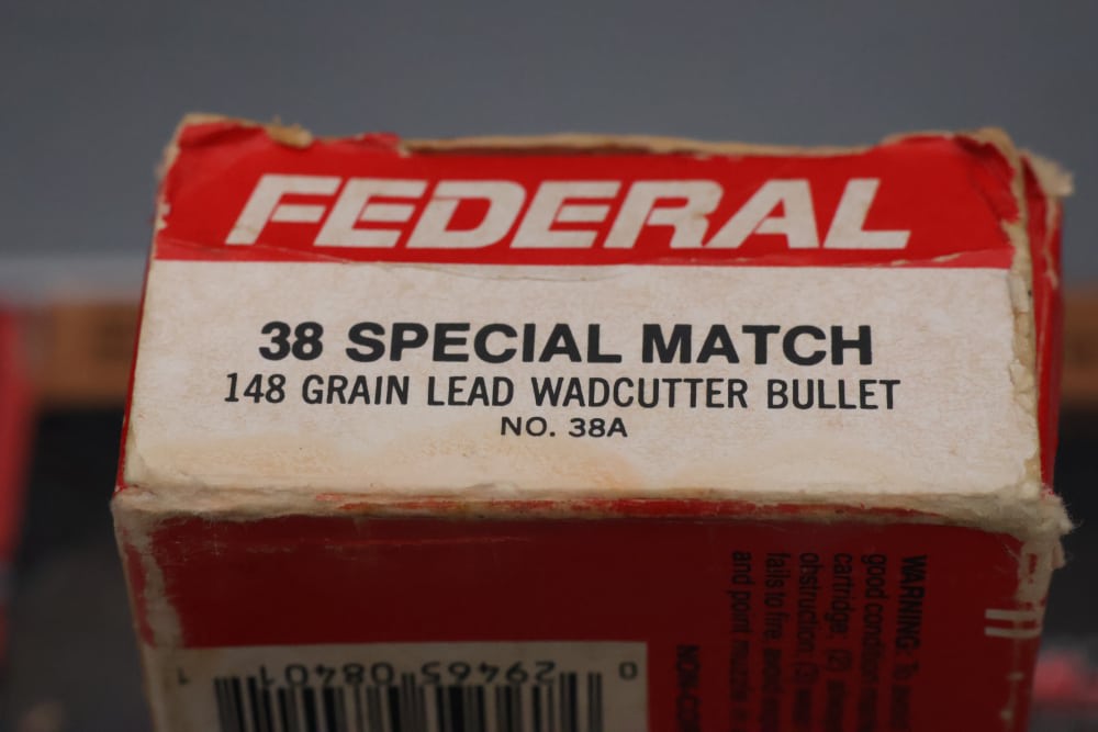 Mixed Lot O' 120rds of .38SPL FMJ, WC & JHP Ammo - Federal & PMC-img-7