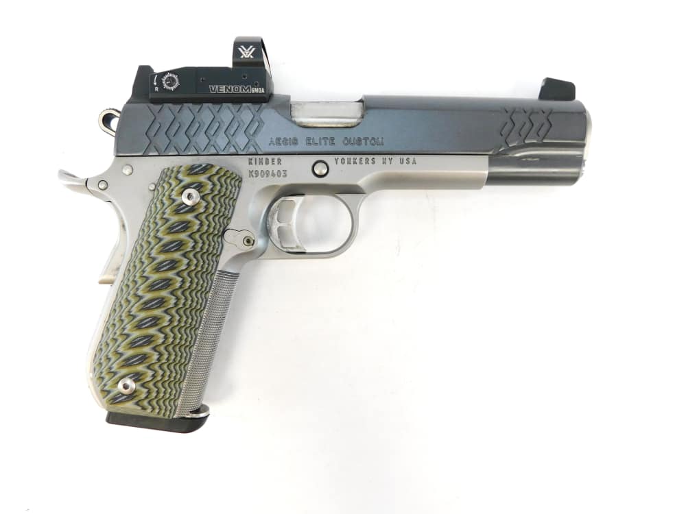 Kimber 1911 Aegis Elite Custom .45 ACP 5" Stainless - USED-img-1