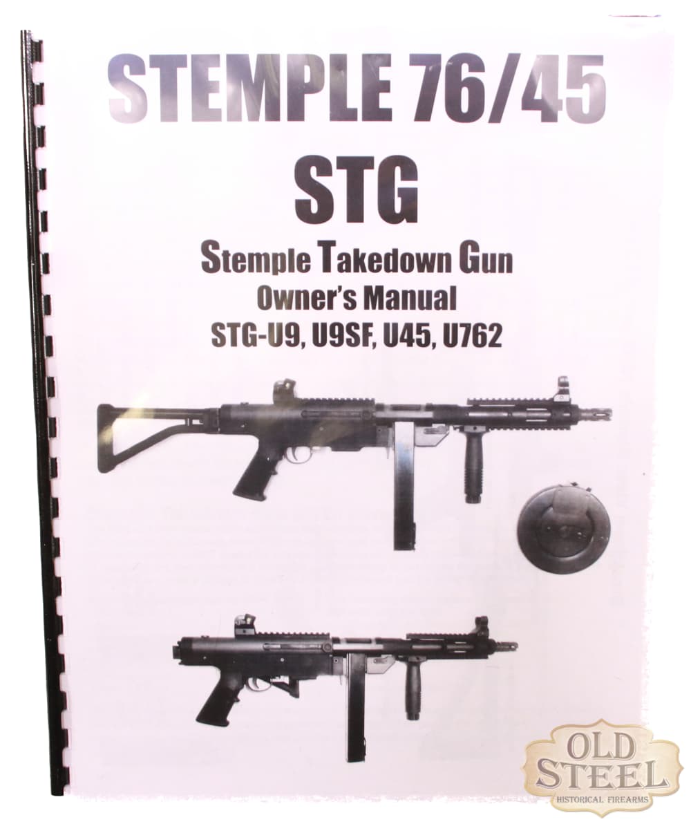 Pre 86 TRANSFERABLE MACHINE GUN BRP Corp Stemple 76/45 Takedown Kit W/ Can-img-26