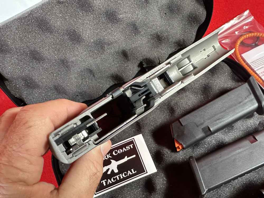 Glock 43x 9mm Pistol Frame Receiver w Internals Shark Coast Tactical-img-3