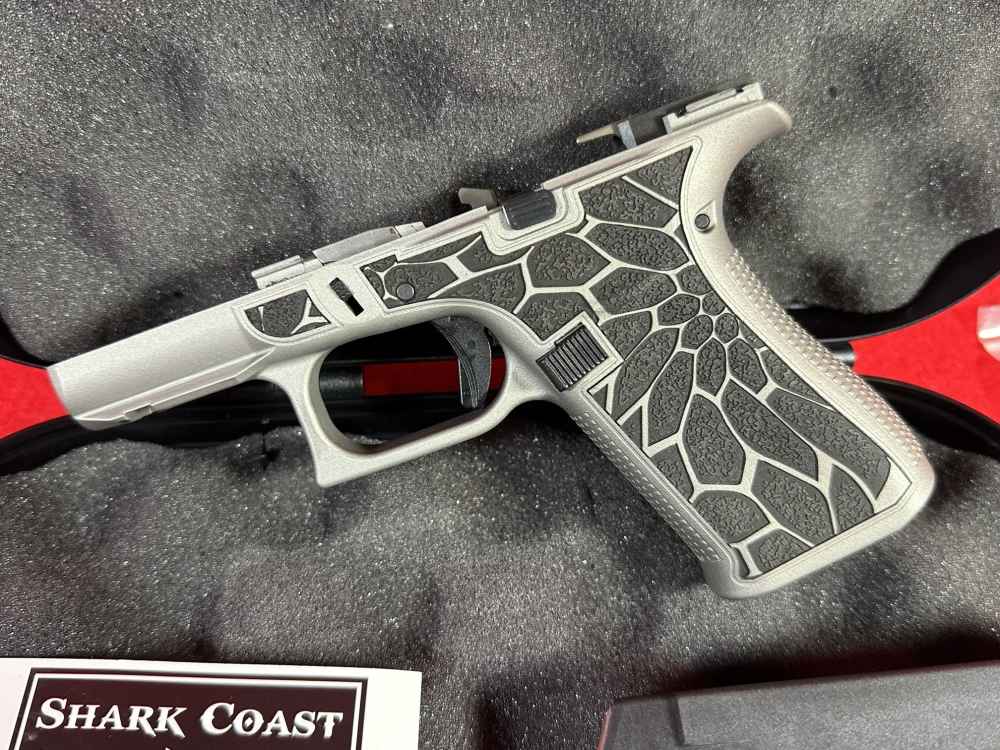 Glock 43x 9mm Pistol Frame Receiver w Internals Shark Coast Tactical-img-1
