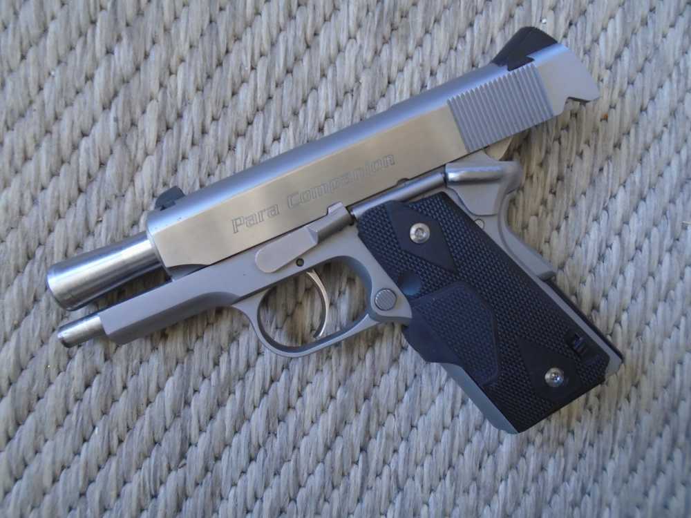 Para Ordnance (Para Companion) C7.45 LDA, CT laser grips, Stainless, 45ACP-img-0