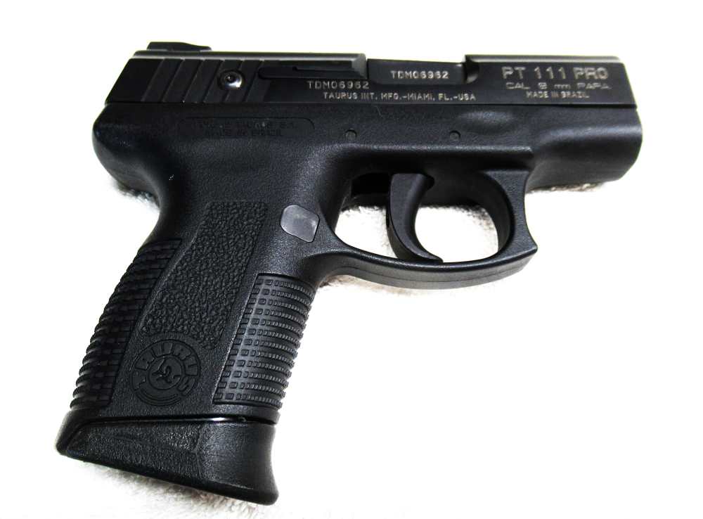 Taurus PT111 PRO Millennium , 9 MM, 3 In, 3 Magazines, Holster, Like New. -img-1