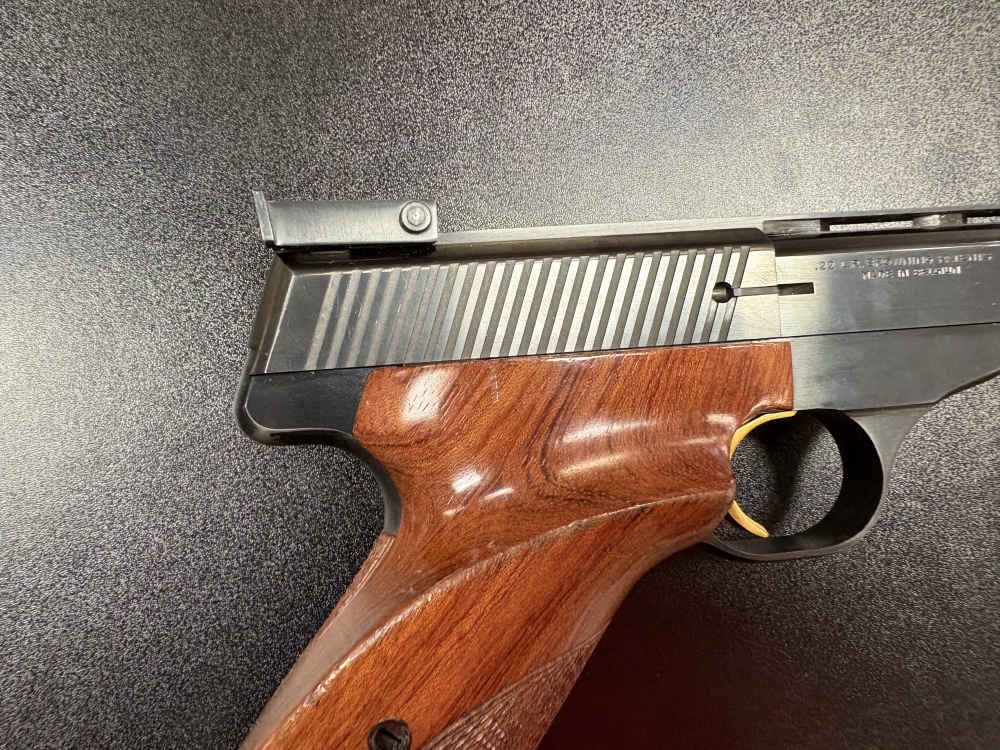 Browning Target · .22 LR · 6" Barrel · Made in Belgium · Left-Handed grips-img-9