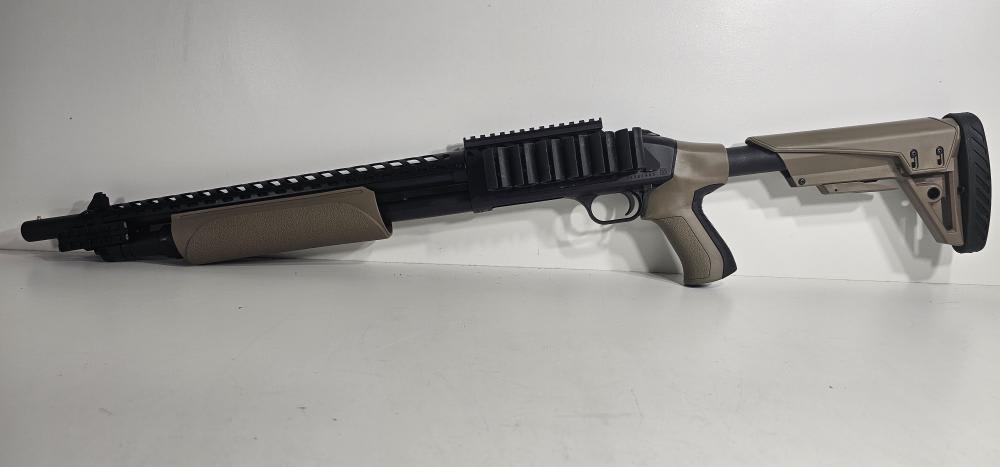 Mossberg 500 ATI tactical 12GA shotgun...BIDDING-img-0
