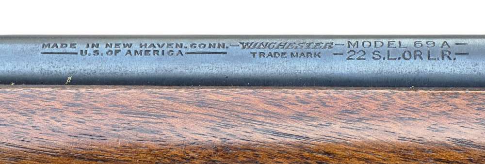 Winchester 69A 22LR w/leather sling-img-17