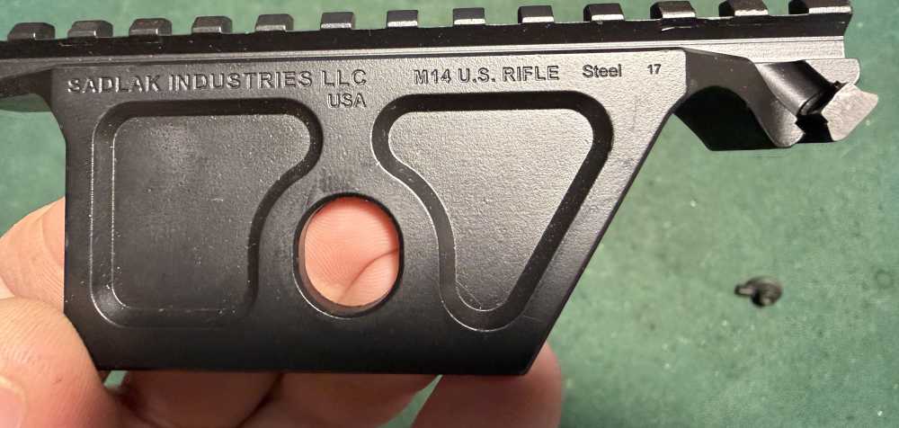 M1A M14 M21 M25 Sadlak STEEL Scope Mount 140011 RARE-img-0