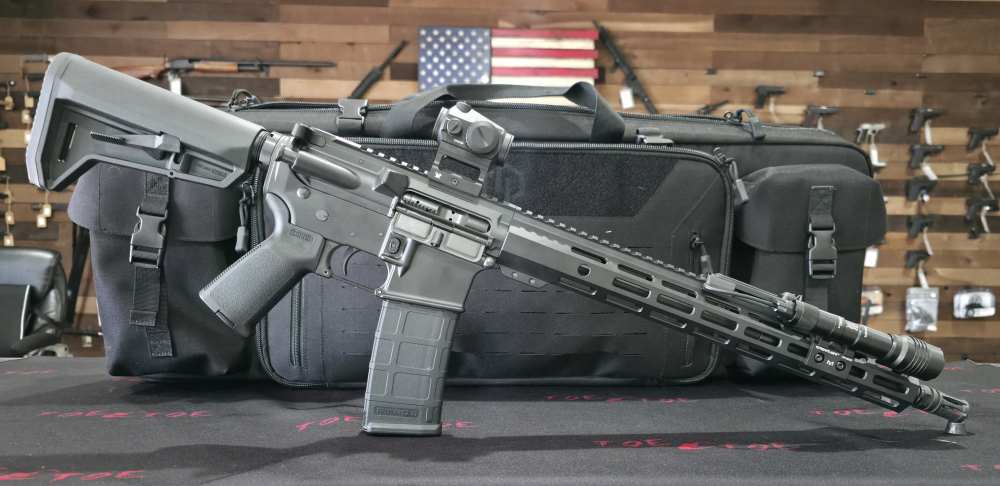 NICE Shark Coast Customs SCT-15 5.56 30+1 16" SL ProTac w/ Pressure Switch,-img-0