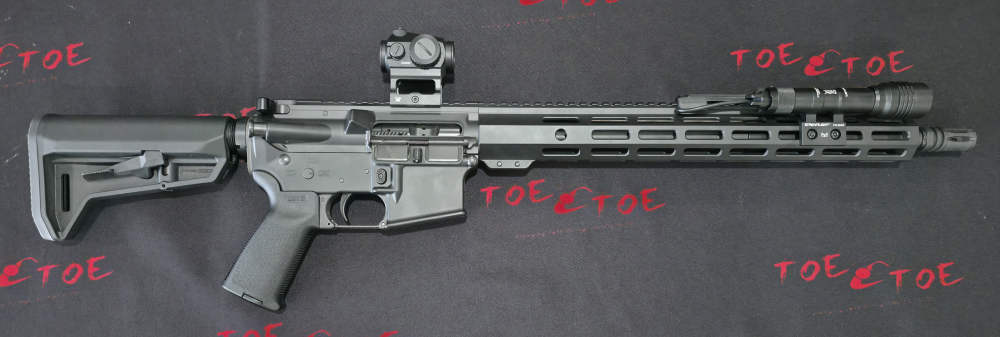 NICE Shark Coast Customs SCT-15 5.56 30+1 16" SL ProTac w/ Pressure Switch,-img-1