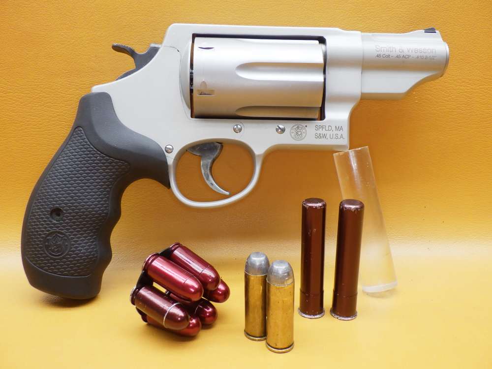 S&W Governor .45/.410 - 2-1/2" 2.75"Bbl Matte Silver-img-0
