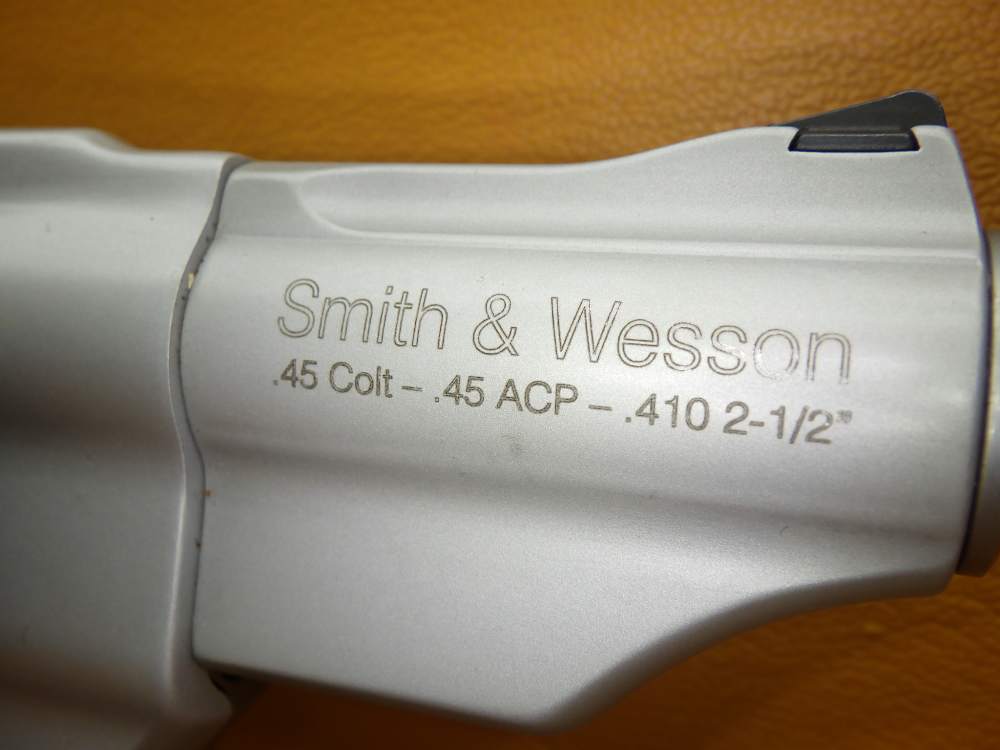 S&W Governor .45/.410 - 2-1/2" 2.75"Bbl Matte Silver-img-5