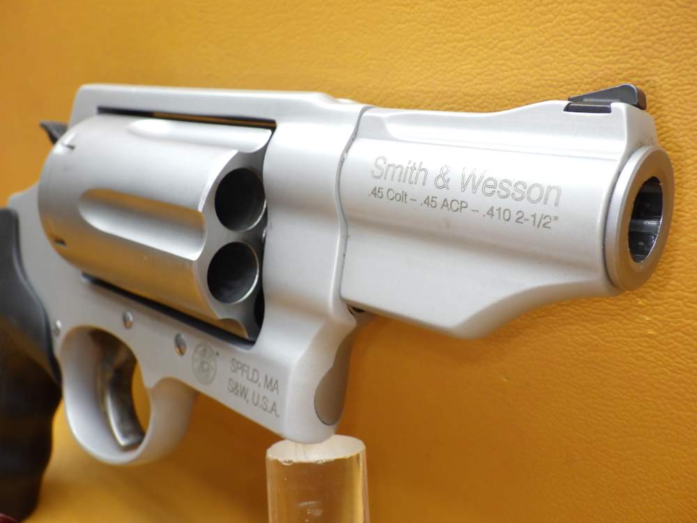 S&W Governor .45/.410 - 2-1/2" 2.75"Bbl Matte Silver-img-4