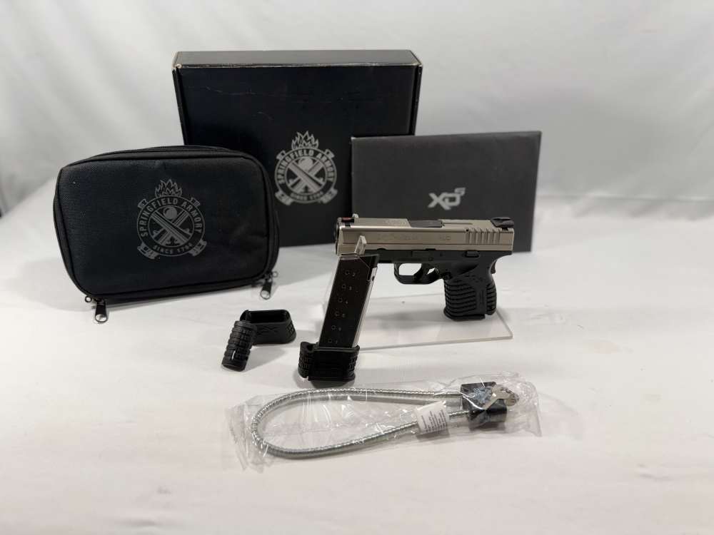 Springfield XD-S 45 ACP 4.0 SEMI AUTOMATIC PISTOL 4 INCH BARREL-img-0