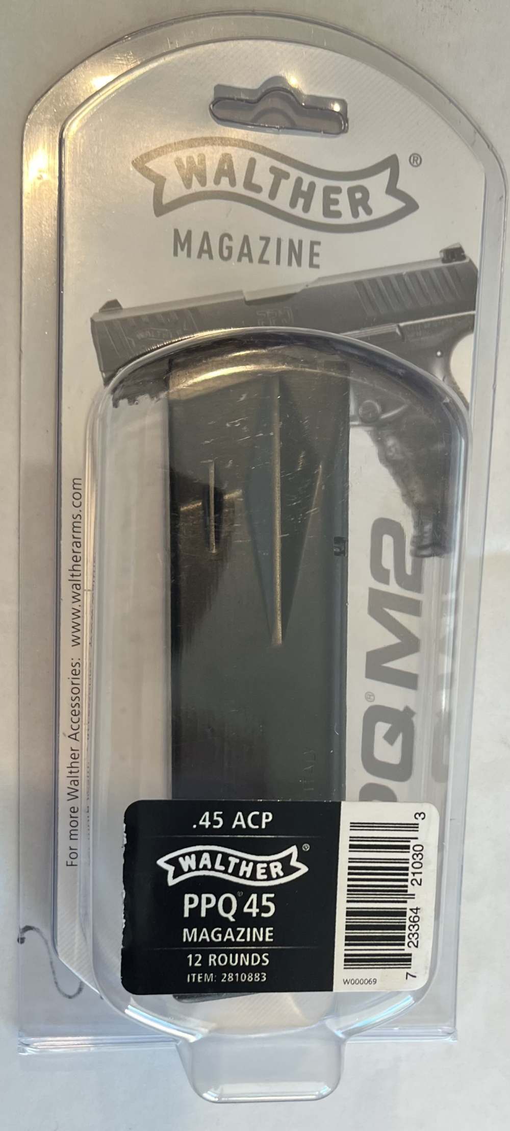Walther PPQ 45ACP 12rd Magazine -New-img-0