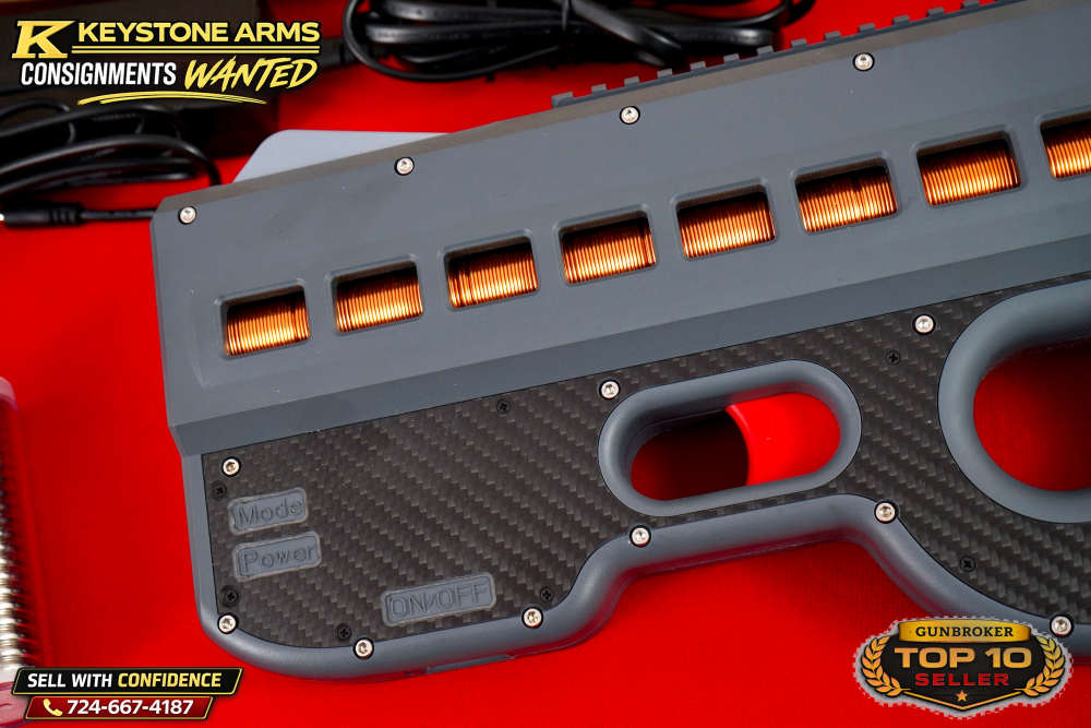 Coil Accelerator CA09 Electro Magnetic Disk Rail Gun w/ 250 Dick NIB-img-5