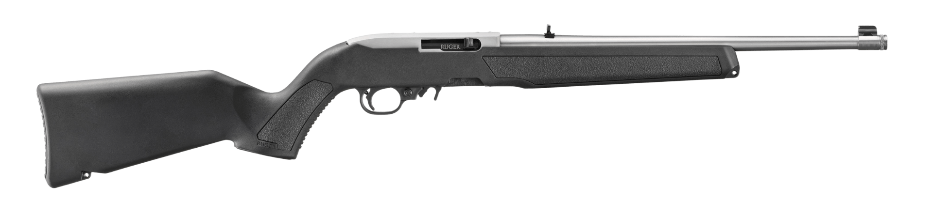 Ruger 10/22 22 LR Rifle 16.40 Black with Satin Stainless 32004-img-1