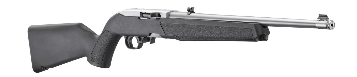 Ruger 10/22 22 LR Rifle 16.40 Black with Satin Stainless 32004-img-2