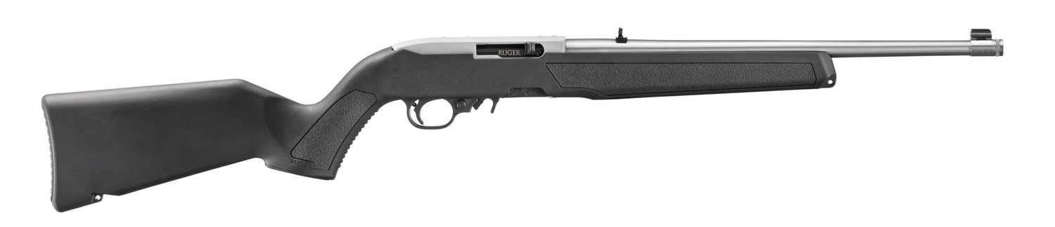 Ruger 10/22 22 LR Rifle 16.40 Black with Satin Stainless 32004-img-4