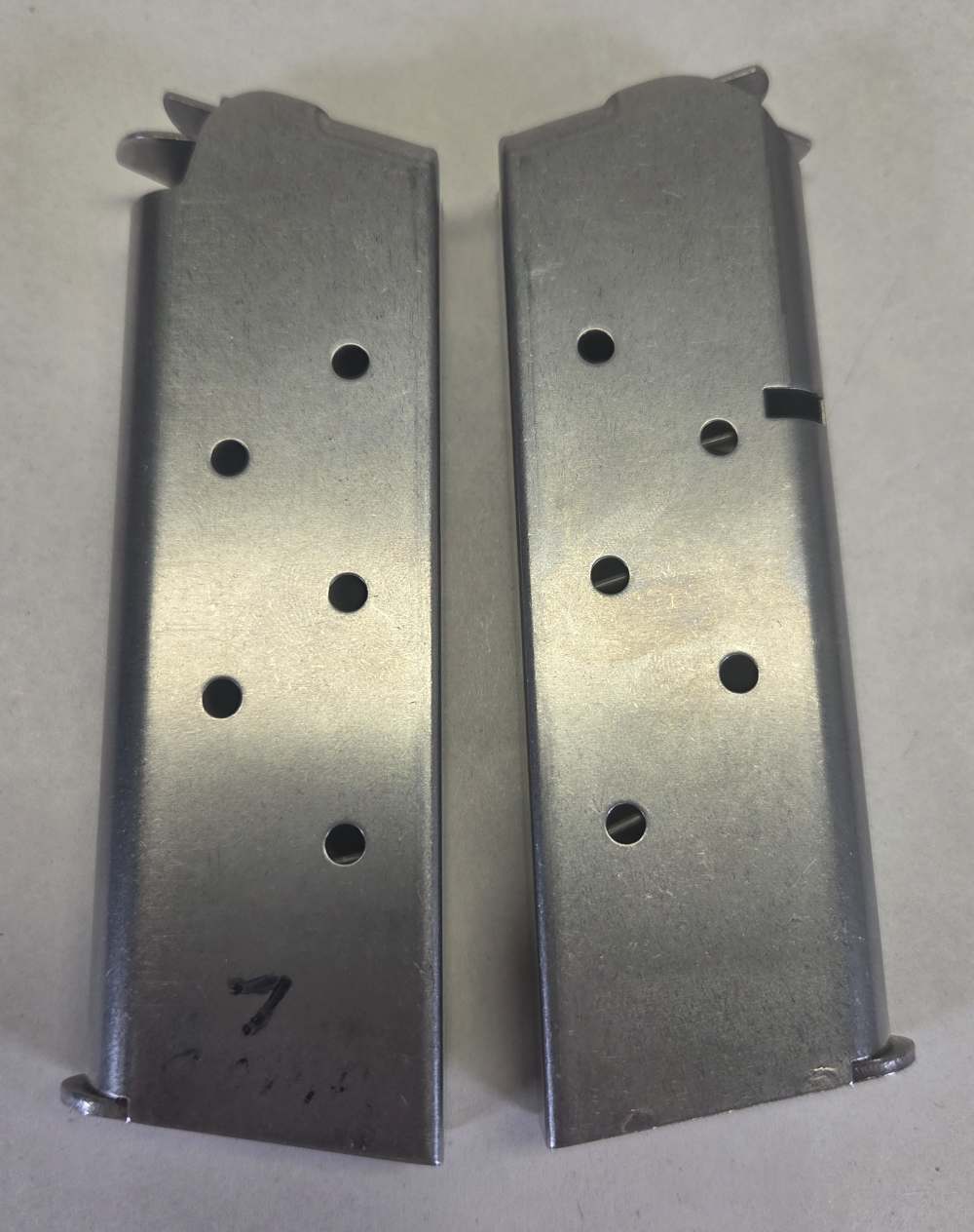Two Springfield Armory 45ACP 7rd Magazines -img-0