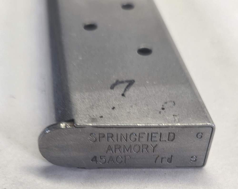 Two Springfield Armory 45ACP 7rd Magazines -img-11